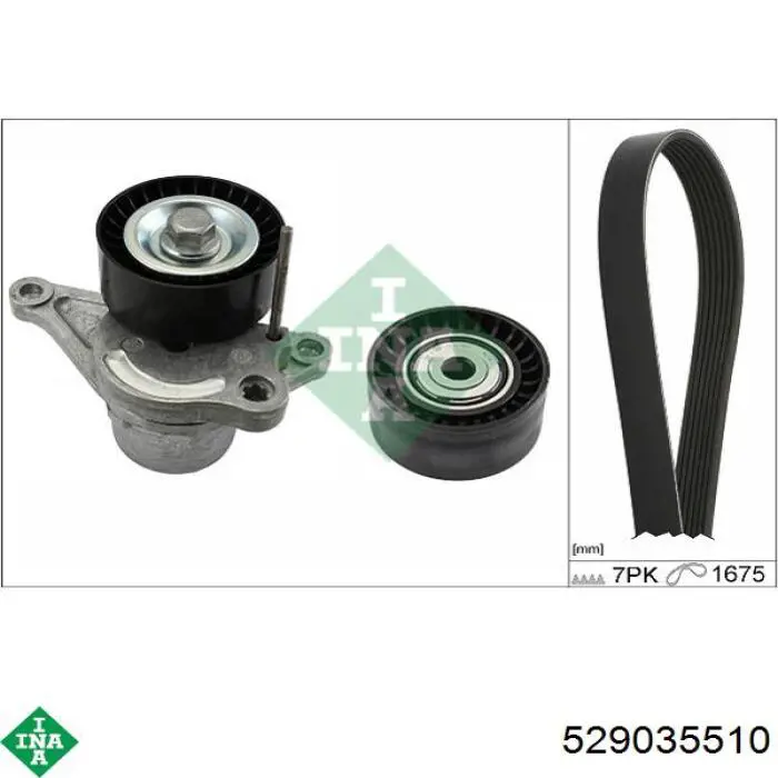 529035510 INA Pasek napędowy mechanizmów, zestaw
