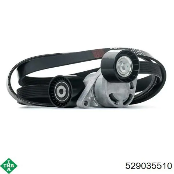 Do koszyka 529035510 INA Pasek napędowy mechanizmów, zestaw