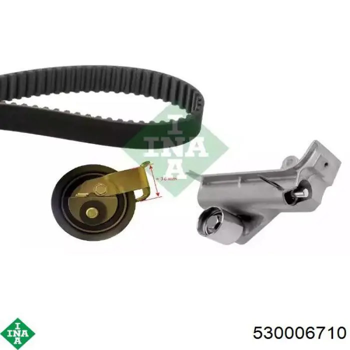 Pasek rozrządu, zestaw INA 530006710 cena, od 150,08 USD