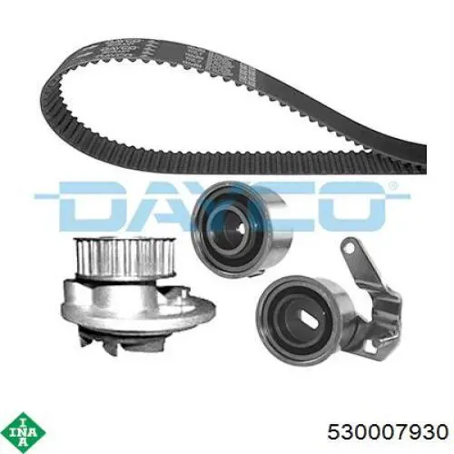 Pasek rozrządu, zestaw INA 530007930 cena, od 151,26 USD