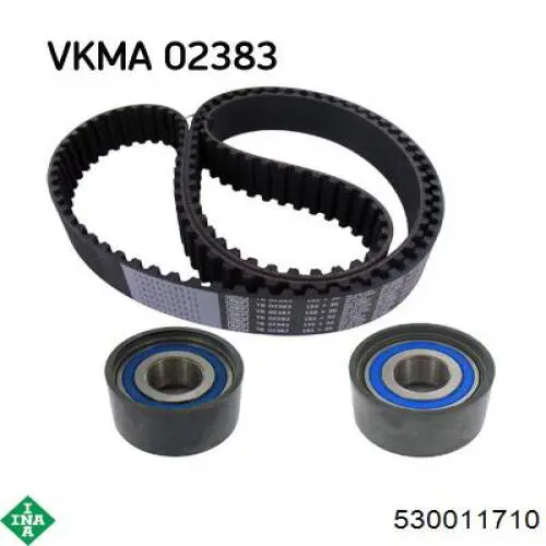 Do koszyka 530011710 INA Pasek rozrządu, zestaw