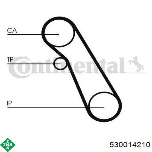 Do koszyka 530014210 INA Pasek rozrządu, zestaw