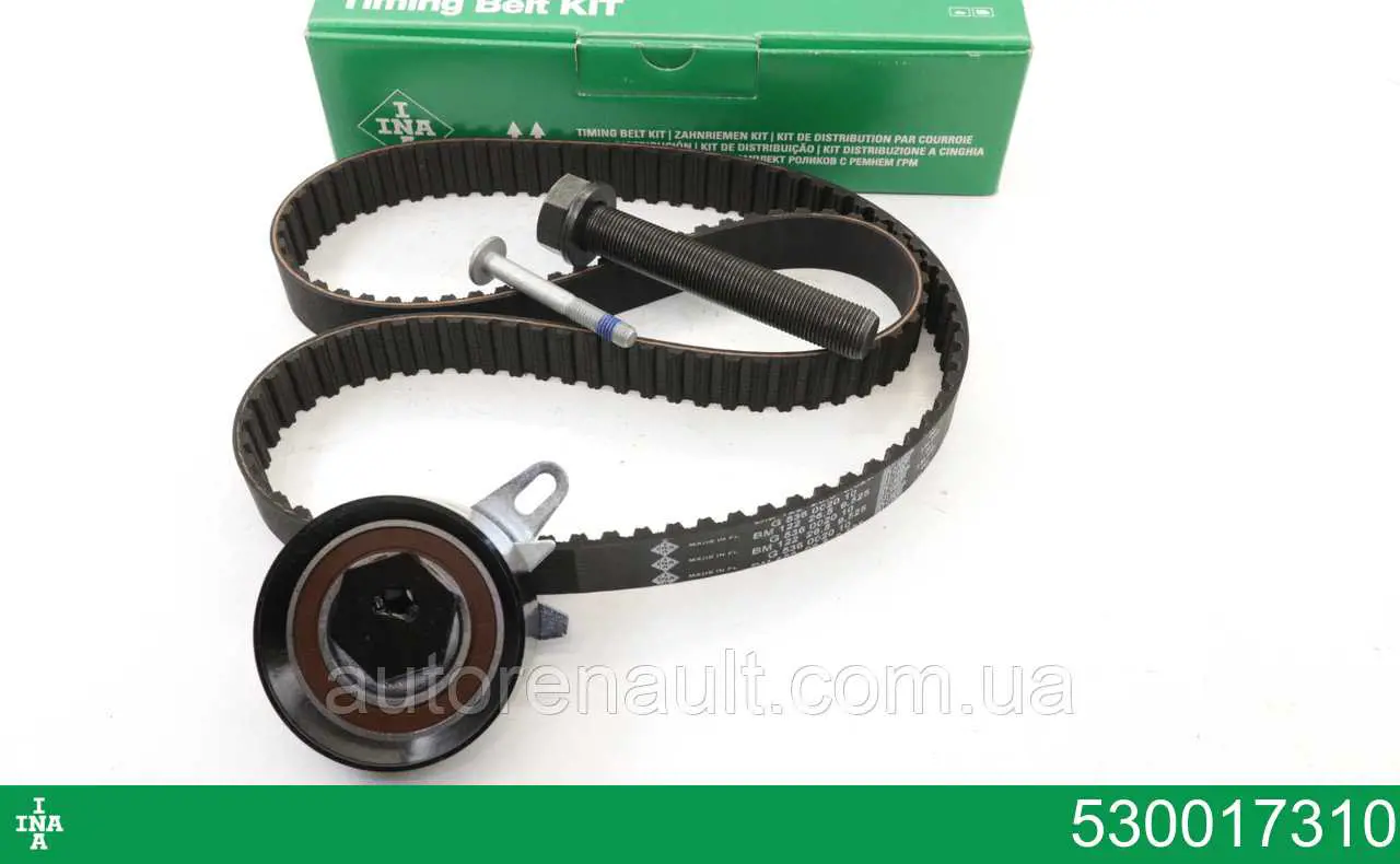 Pasek rozrządu, zestaw INA 530017310 cena, od 91,78 USD