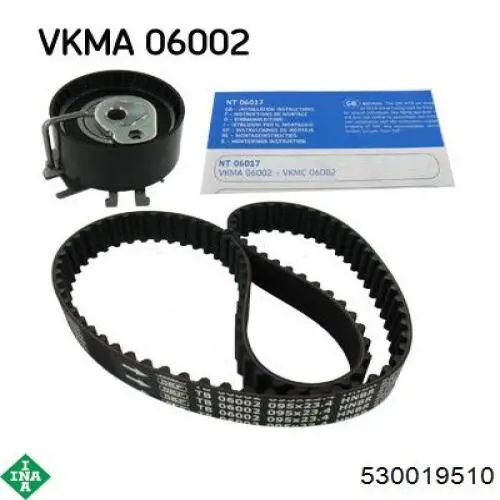 Do koszyka 530019510 INA Pasek rozrządu, zestaw