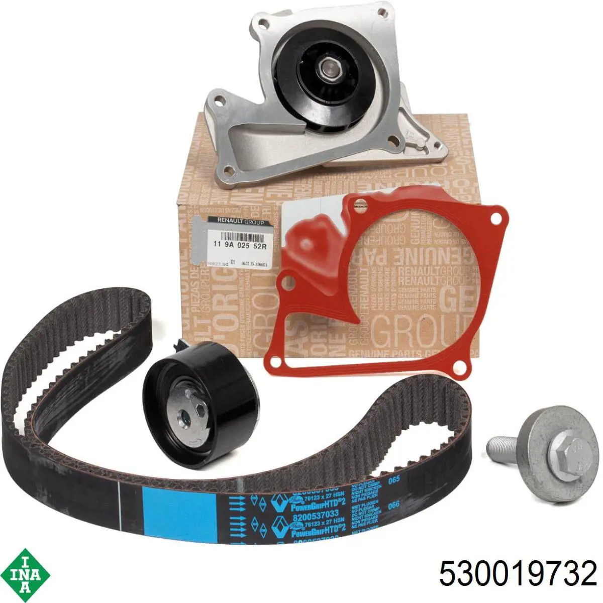 Do koszyka 530019732 INA Pasek rozrządu, zestaw
