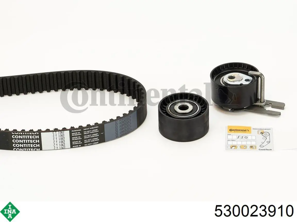 Do koszyka 530023910 INA Pasek rozrządu, zestaw