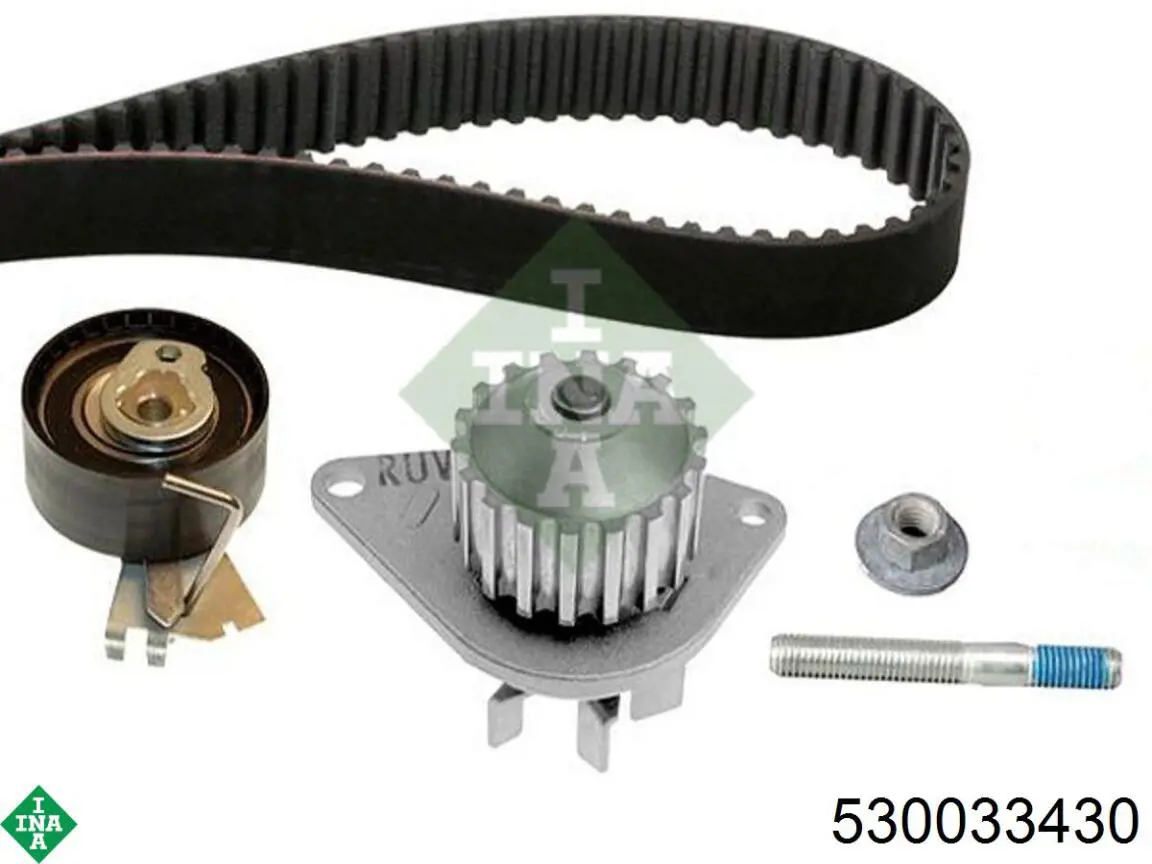 Pasek rozrządu, zestaw INA 530033430 cena, od 101,14 USD