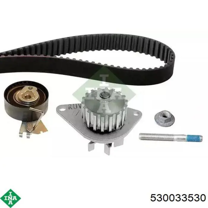 Pasek rozrządu, zestaw INA 530033530 cena, od 91,37 USD