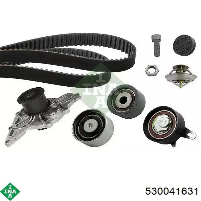 Pasek rozrządu, zestaw INA 530041631 cena, od 307,21 USD