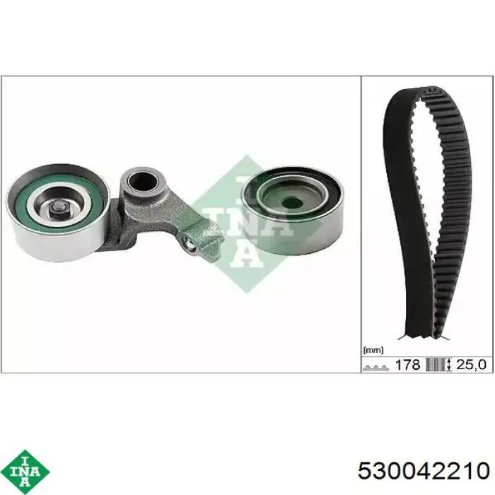 Pasek rozrządu, zestaw INA 530042210 cena, od 124,91 USD