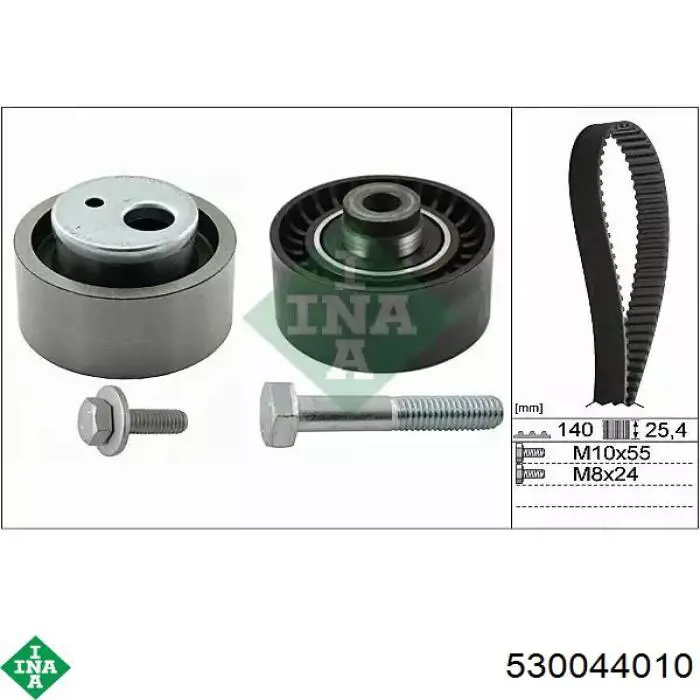 Pasek rozrządu, zestaw INA 530044010 cena, od 79,88 USD