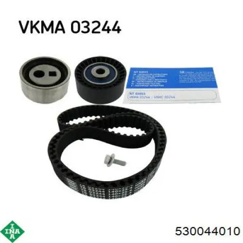 Do koszyka 530044010 INA Pasek rozrządu, zestaw