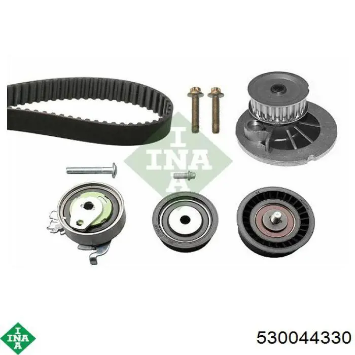 Pasek rozrządu, zestaw INA 530044330 cena, od 136,64 USD