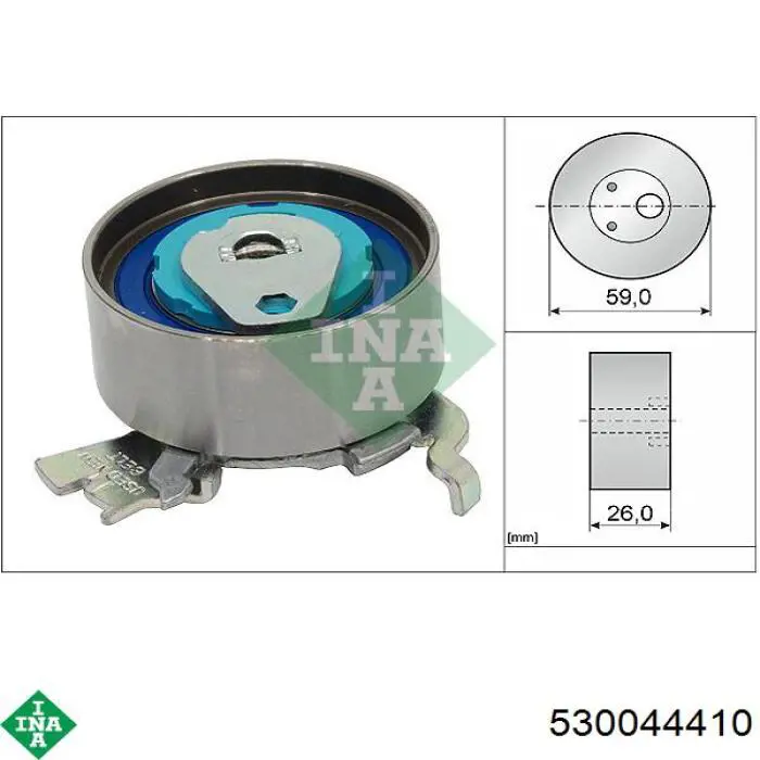 Pasek rozrządu, zestaw INA 530044410 cena, od 141,55 USD