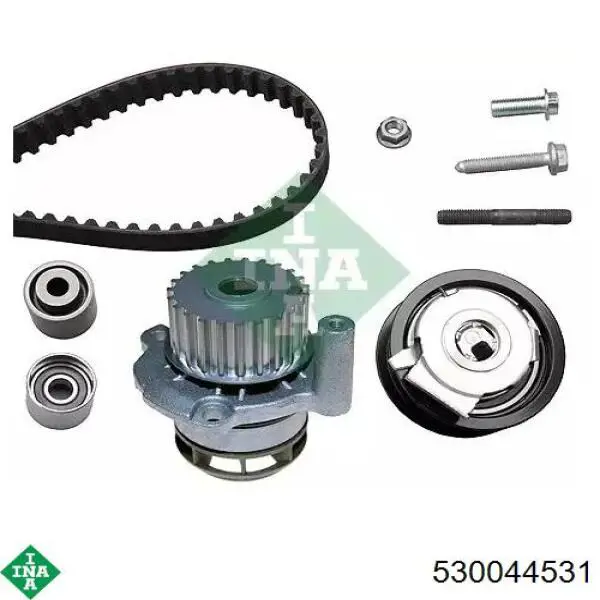 Pasek rozrządu, zestaw INA 530044531 cena, od 211,16 USD