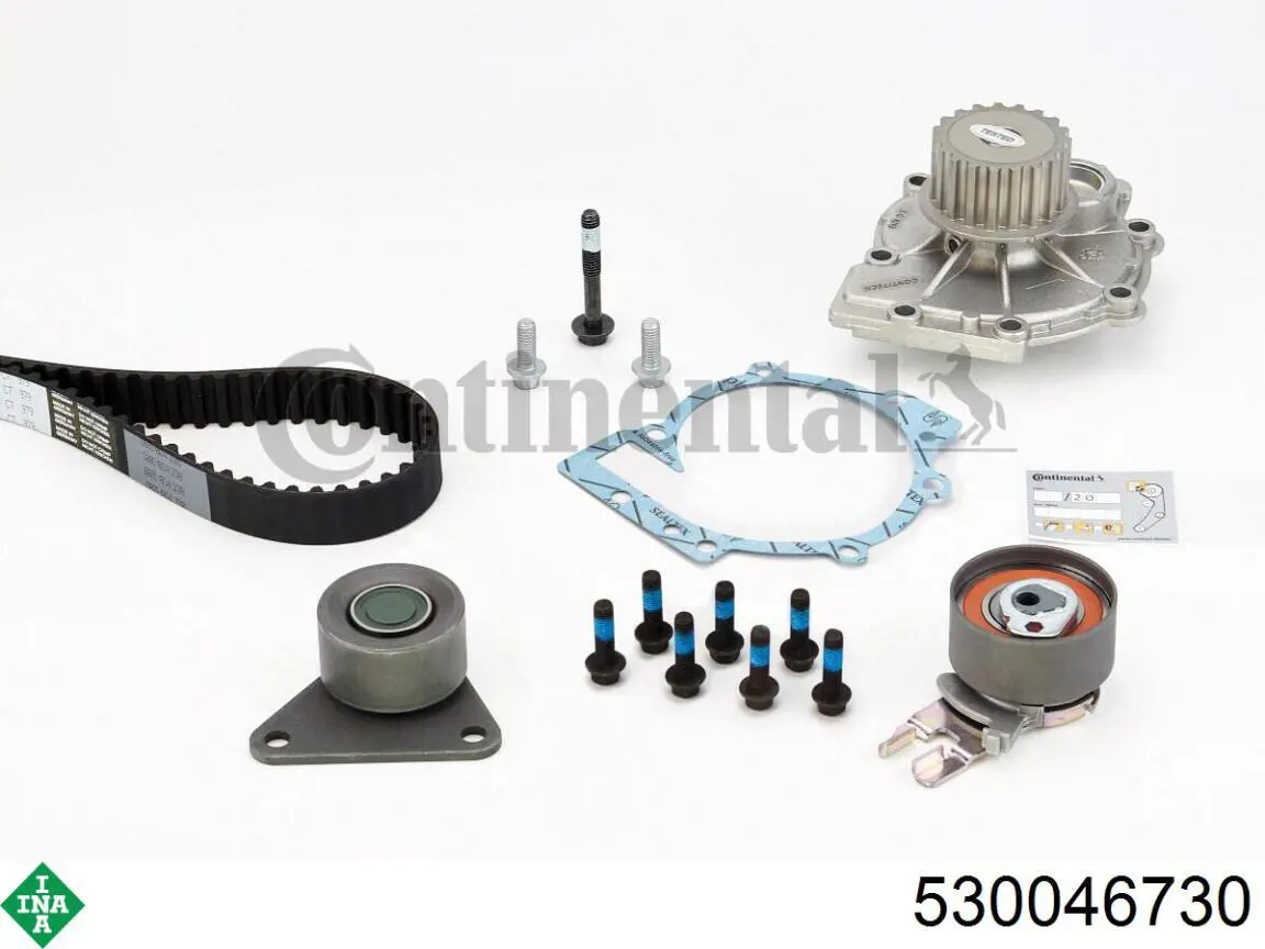 Pasek rozrządu, zestaw INA 530046730 cena, od 161,63 USD