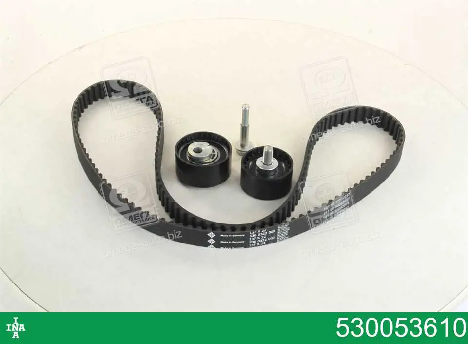 Pasek rozrządu, zestaw INA 530053610 cena, od 89,34 USD