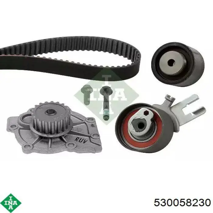 Pasek rozrządu, zestaw INA 530058230 cena, od 173,79 USD