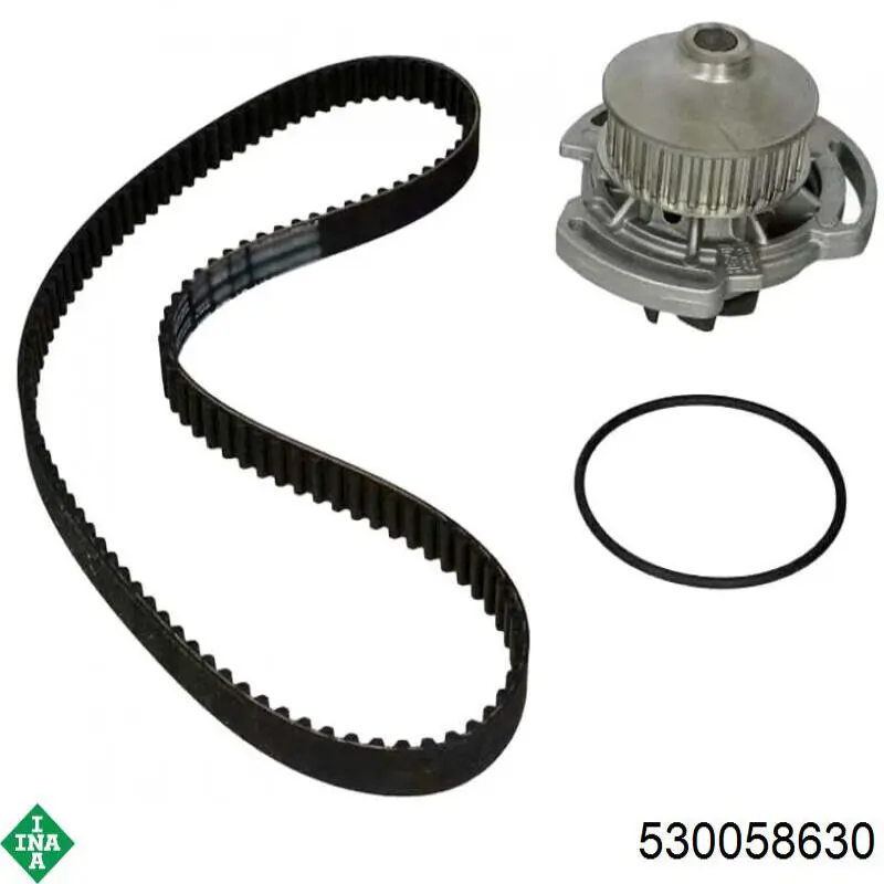 Pasek rozrządu, zestaw INA 530058630 cena, od 67,86 USD