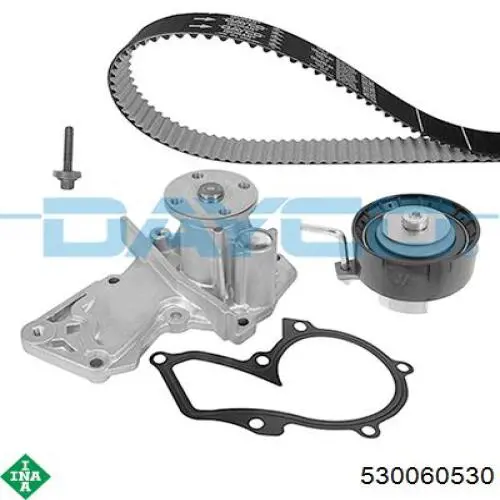 Pasek rozrządu, zestaw INA 530060530 cena, od 141,20 USD