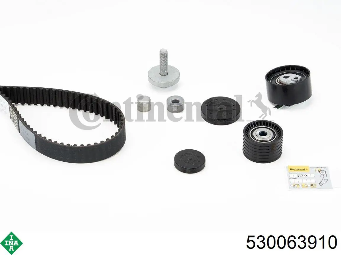 Pasek rozrządu, zestaw INA 530063910 cena, od 123,65 USD