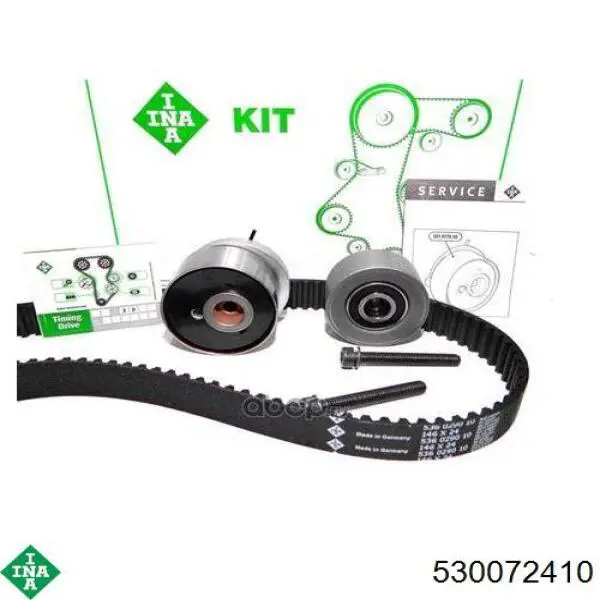 Pasek rozrządu, zestaw INA 530072410 cena, od 123,17 USD