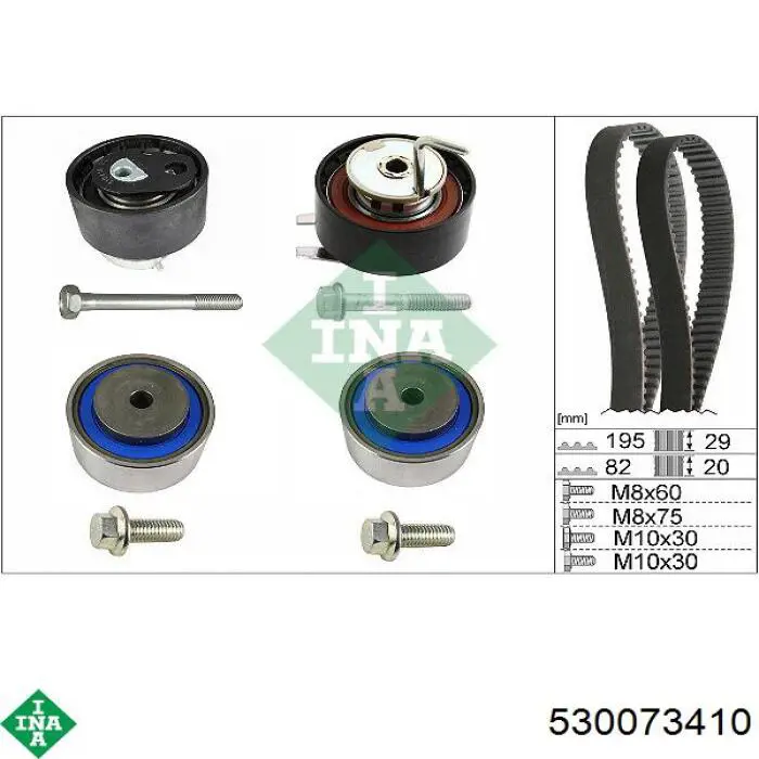 Do koszyka KD45962 SNR Pasek rozrządu, zestaw