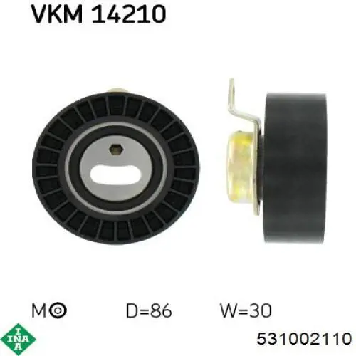 Rolka napinacza paska rozrządu INA 531002110 cena, od 32,93 USD