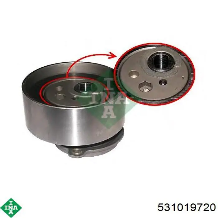 Rolka napinacza paska rozrządu INA 531019720 cena, od 52,47 USD