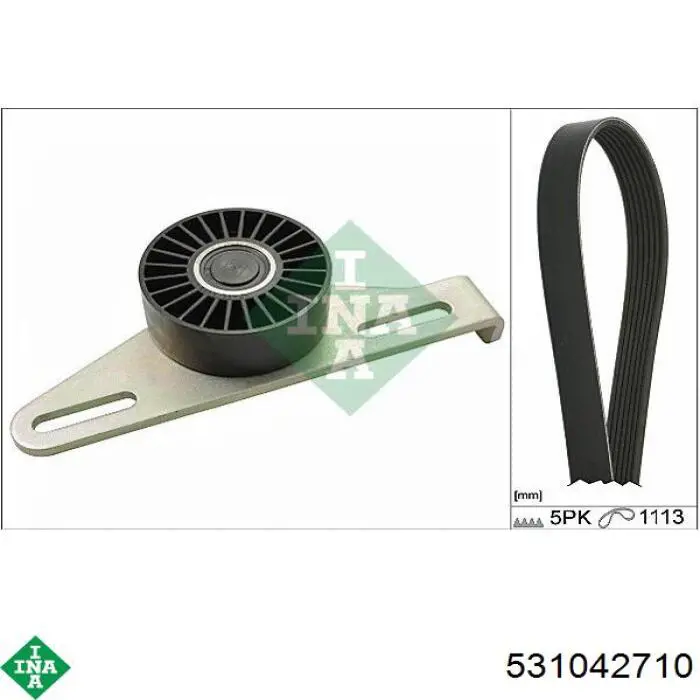 Napinacz paska napędowego INA 531042710 cena, od 25,50 USD