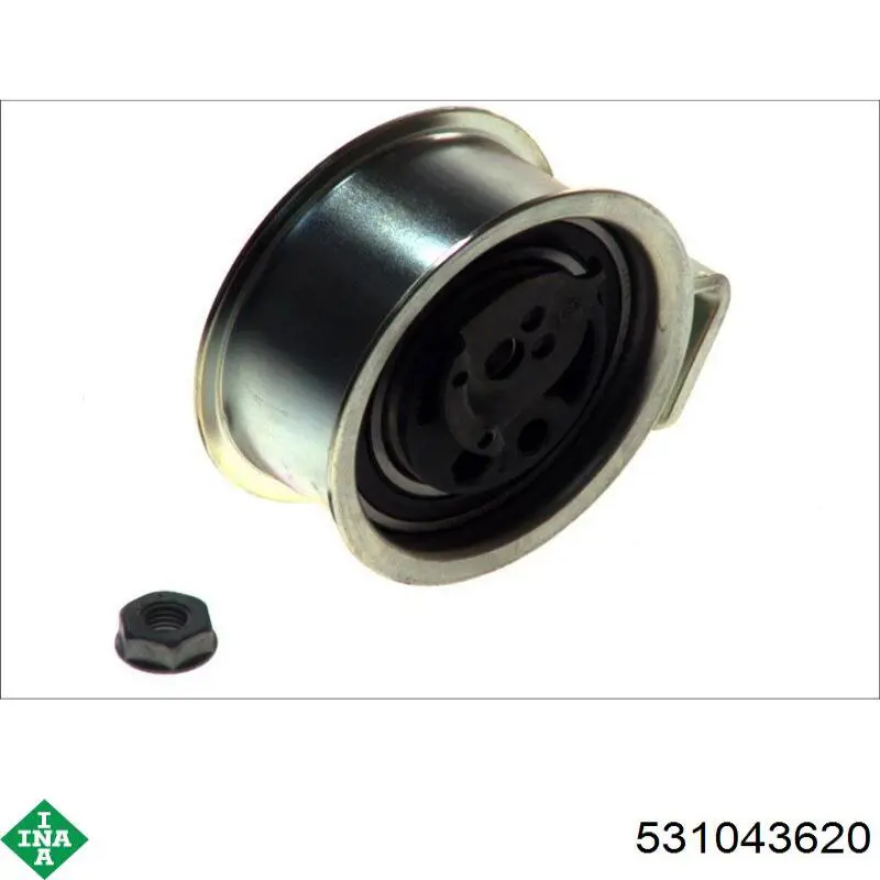 Do koszyka 531043620 INA Rolka napinacza paska rozrządu