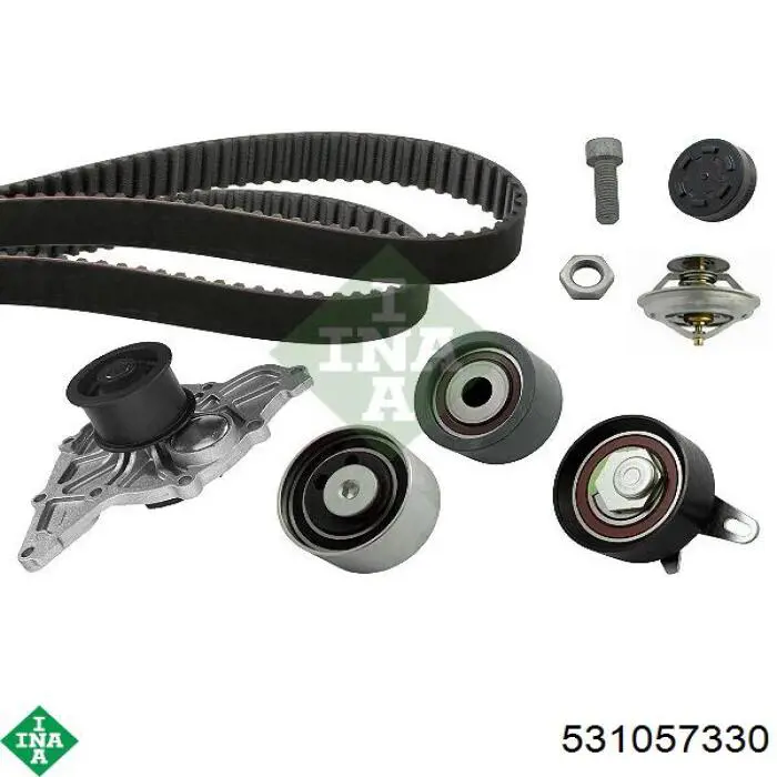 Do koszyka 531057330 INA Rolka napinacza paska pompy wtryskowej