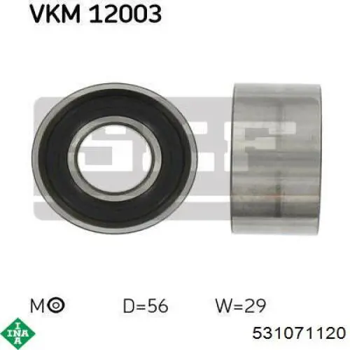 Rolka napinacza paska rozrządu Fiat/Alfa/Lancia 4427068 cena, od 44,78 USD