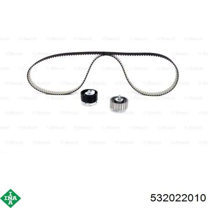 Do koszyka 532022010 INA Rolka prowadząca kierunkowa paska rozrządu