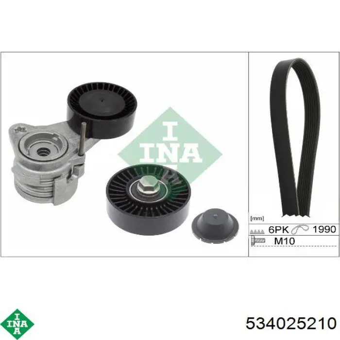 Do koszyka 534025210 INA Napinacz paska napędowego