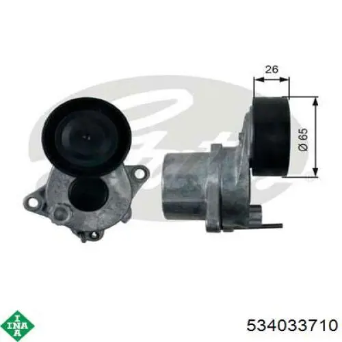 Napinacz paska napędowego INA 534033710 cena, od 49,17 USD