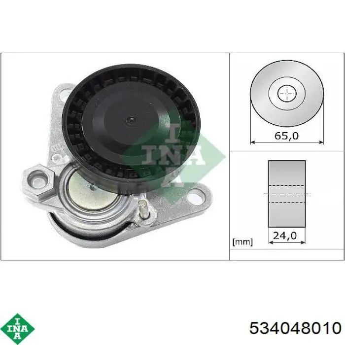 Napinacz paska napędowego INA 534048010 cena, od 41,90 USD