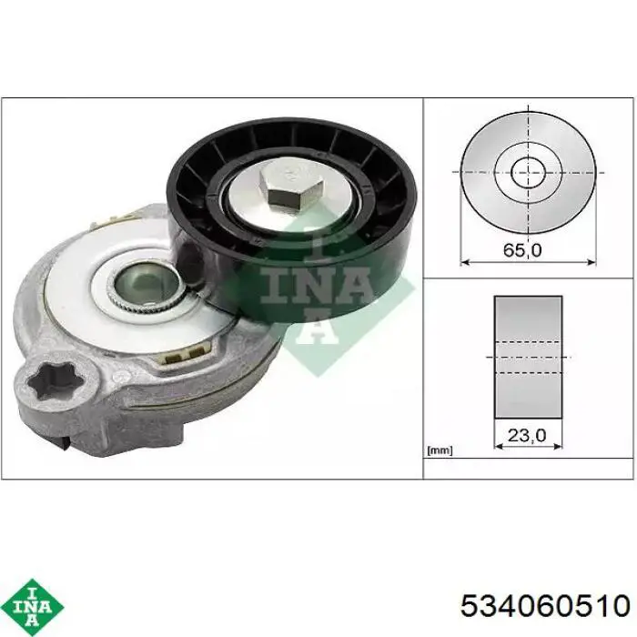 534060510 INA Napinacz paska napędowego