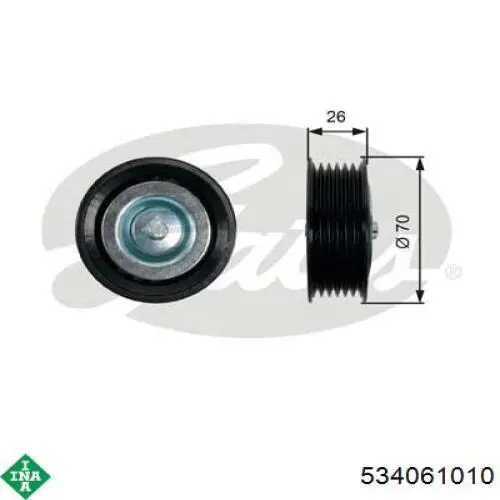 Napinacz paska napędowego INA 534061010 cena, od 21,23 USD