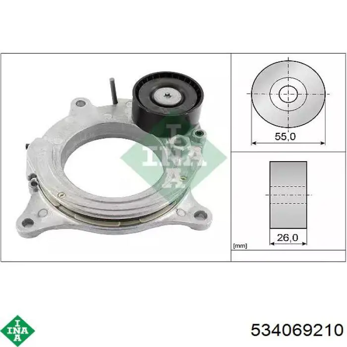 Napinacz paska napędowego do BMW 2 (F44)