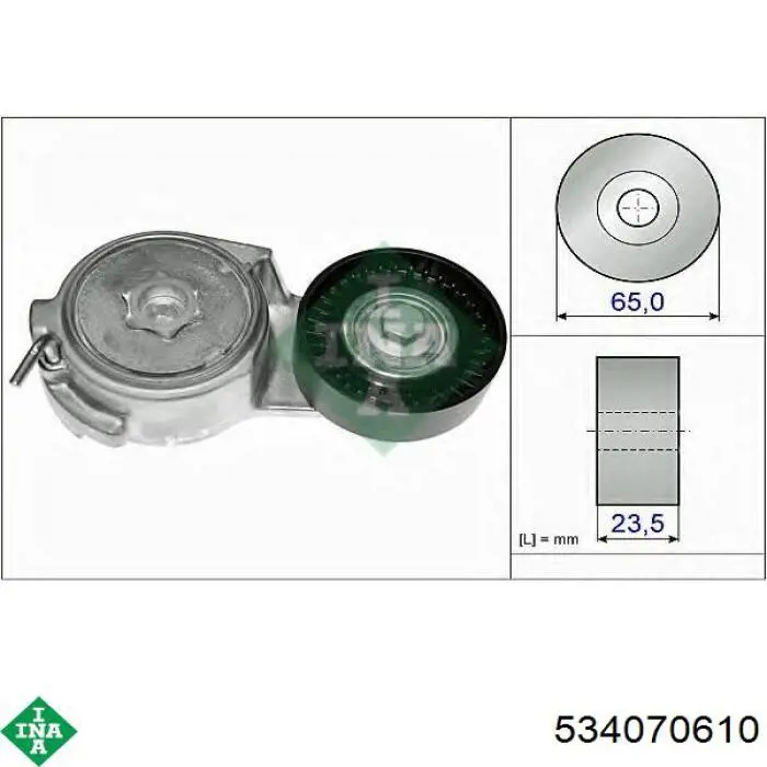 51873333 Fiat/Alfa/Lancia Napinacz paska napędowego
