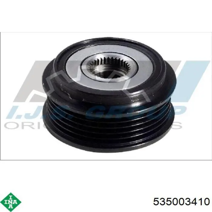 Koło pasowe alternatora INA 535003410 cena, od 34,75 USD
