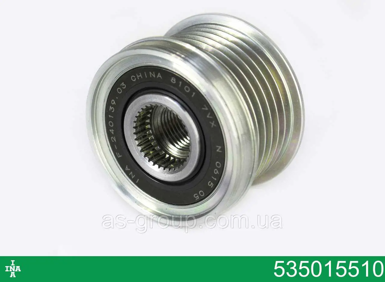 Koło pasowe alternatora INA 535015510 cena, od 36,20 USD