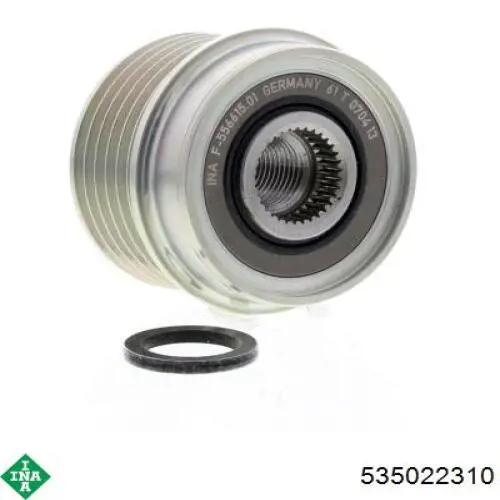 Koło pasowe alternatora INA 535022310 cena, od 48,88 USD