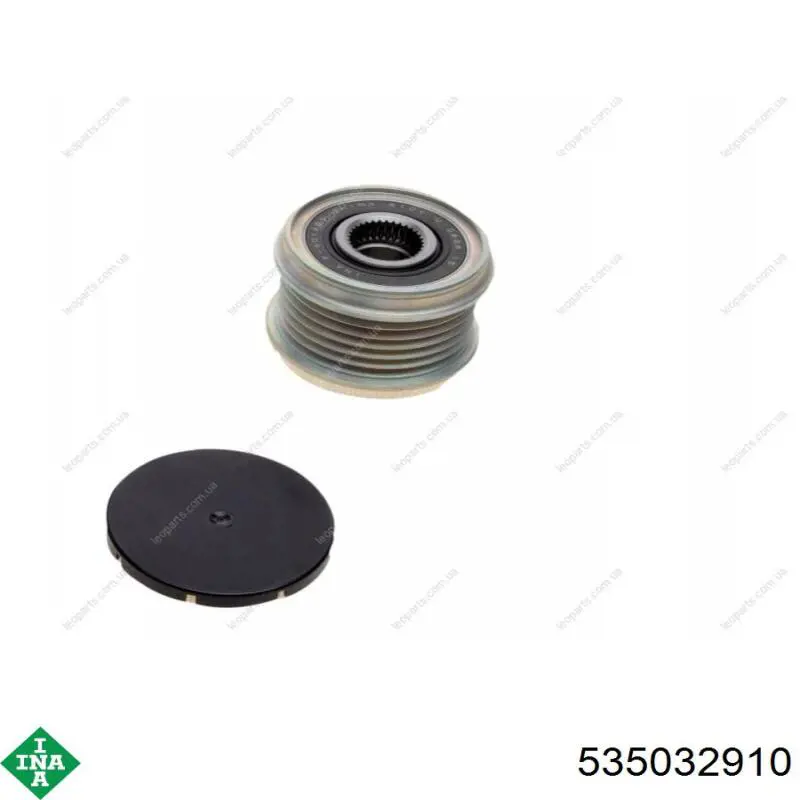 Koło pasowe alternatora Blue Print ADBP610190 cena, od 41,11 USD