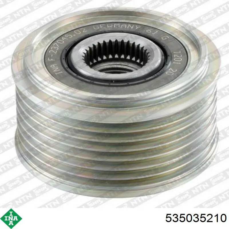 Koło pasowe alternatora INA 535035210 cena, od 92,10 USD