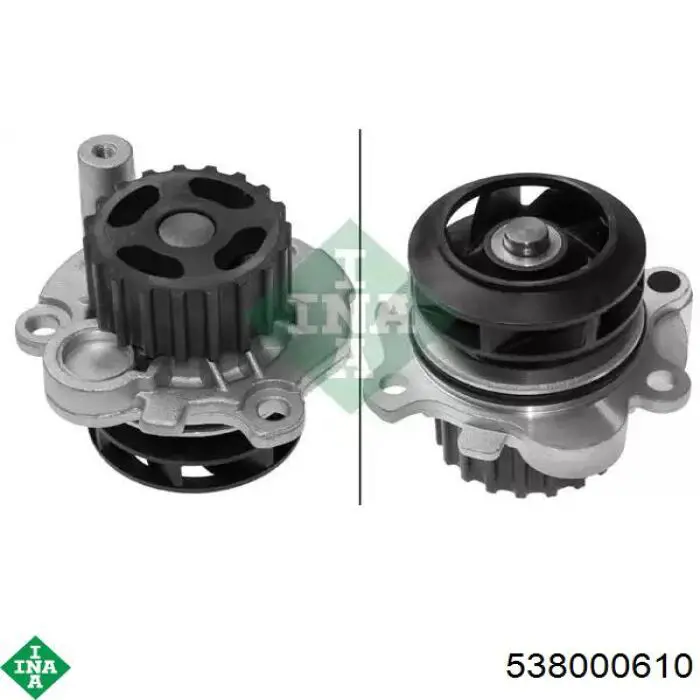 Pompa chłodząca wodna INA 538000610 cena, od 52,16 USD