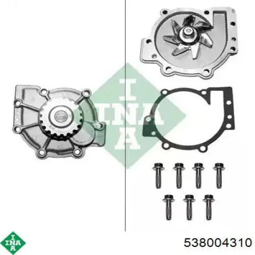 Pompa chłodząca wodna INA 538004310 cena, od 39,76 USD