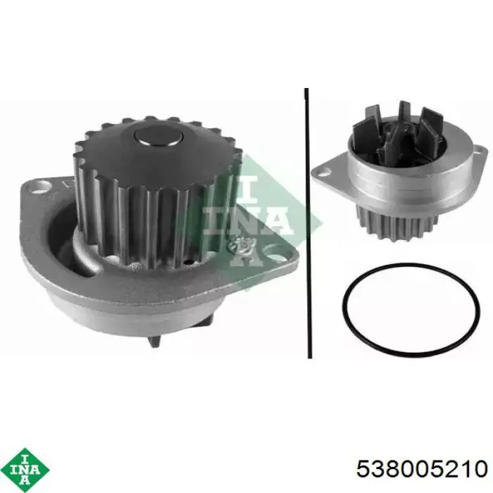 Pompa chłodząca wodna INA 538005210 cena, od 46,08 USD