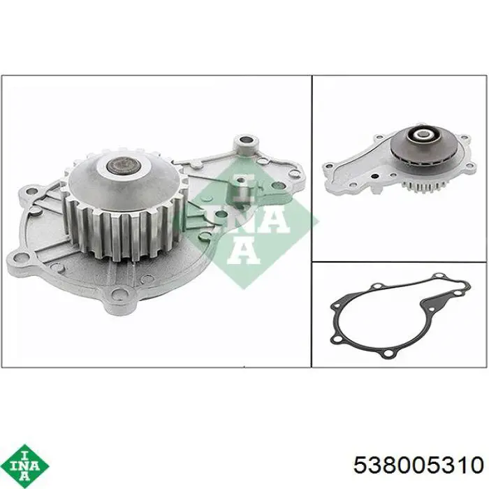 Pompa chłodząca wodna INA 538005310 cena, od 50,99 USD